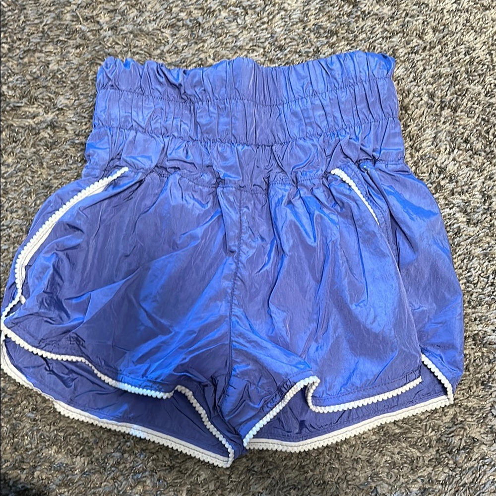 FP Movement by Free People purple and White Athletic Shorts